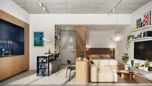 Luxury Beachfront Studio | Sea View