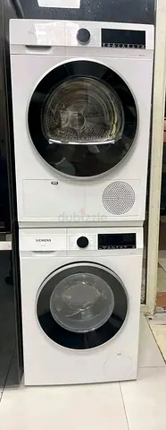 Siemens 9+9kg Washer and Dryer Set - White, Front Load