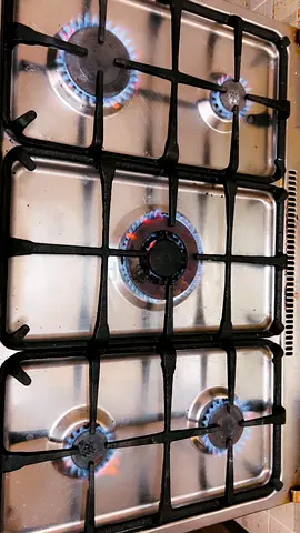 5 Burner Stainless Steel Gas Hob