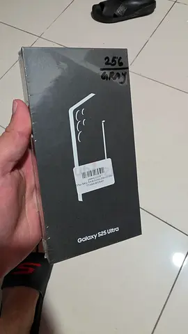 Samsung Galaxy S25 ultra Tdra box (sealed) - original packaging -titanium grey