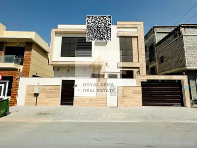 عرض مميز في حي الياسمين // فيلا بـ 5 غرف نوم رئيسية (ماستر) شاملة التكييف // مطبخان + غرفة خادمة // مقابل الرحمانية // 105,000 درهم على 4 دفعات (شيكات