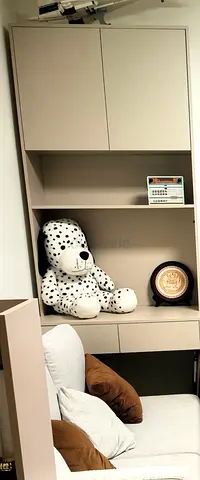 Study table with shelf