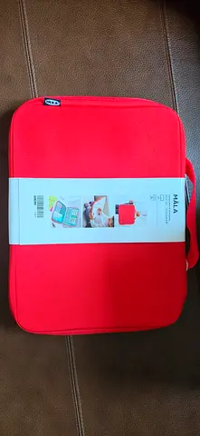 IKEA MÅLA art case — portable kids drawing set storage (red) - like new