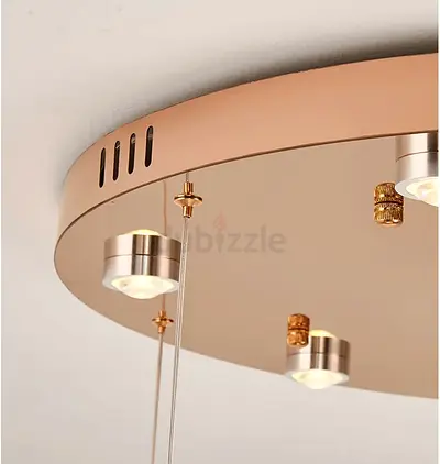 Modern Rose Gold Ceiling Light Fixture