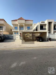 Luxury 5-Bedroom Master Villa for Annual Rent in Al Aliya, Ajman | 2 Living Lounges & Full Amenities