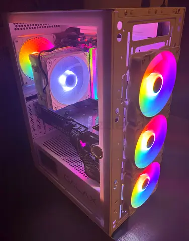 RTX 3080 10GB | Ryzen 5 6-Core CPU – White Edition Gaming / Productivity PC