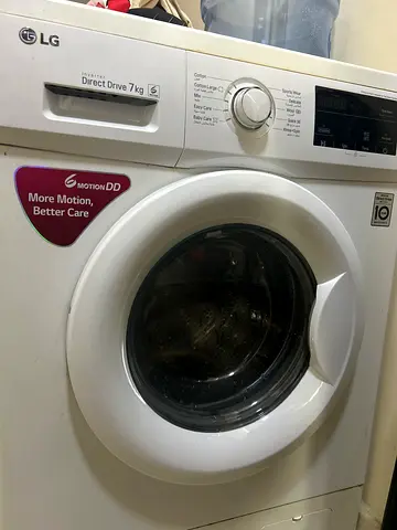 LG Front Load Washing Machine 7kg - drum spider is broken, everything else is good condition
