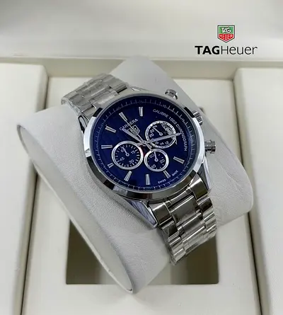 TAG heuer carrera mens quartz chrono watch
