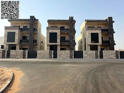 Upscale villa for sale in Al Yasmeen, Ajman | Distinctive family-oriented design and spacious areas offering comfort and privacy.