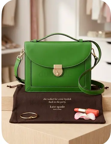 Kate Spade Saturday Leather Flap Crossbody Bag Authentic