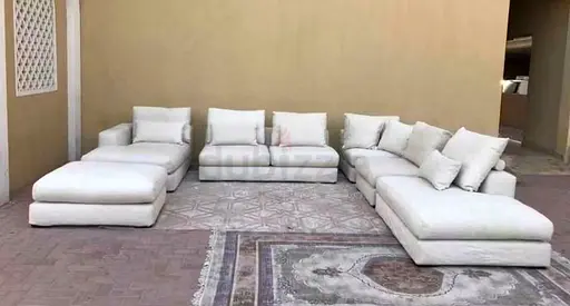 Perfect condition Marina home Feather filled Corner Sofa