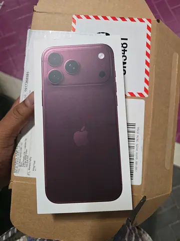 18 pro max 512 burgundy TDRA