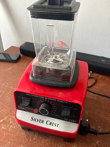 Silver Crest Multifunction Blender - Red (Used)