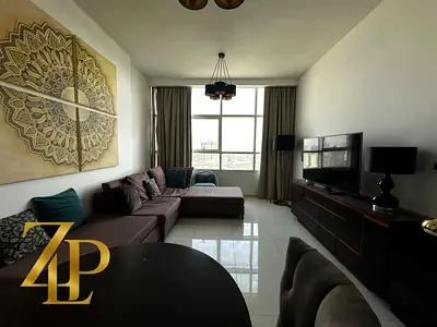 FURNISHED 1BR | UNIQUE LAYOUT | COMMUNITY VIEW