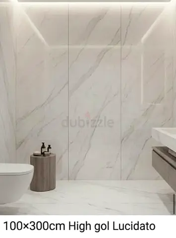 Premium Laminan Naturali Bianco Lasa slabs
