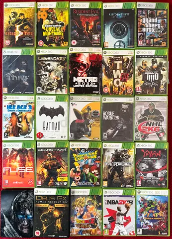 Xbox 360 games 100 dhs