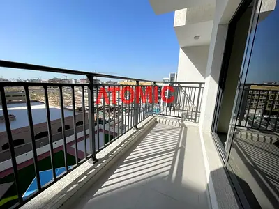 Furnished 1BR Apt | Sports View Residence | Balcony & City Views