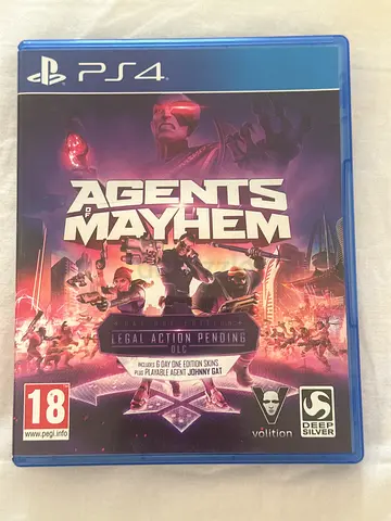 Agents Of Mayhem: Day One Edition - (PS4 Disc)