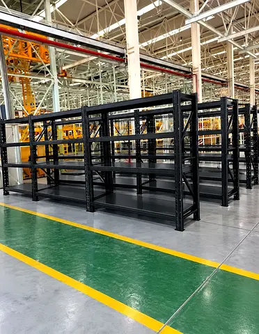 Durable Medium-Duty Storage Racks - 2m (Height) × 2m (Length) × 60cm (Width)