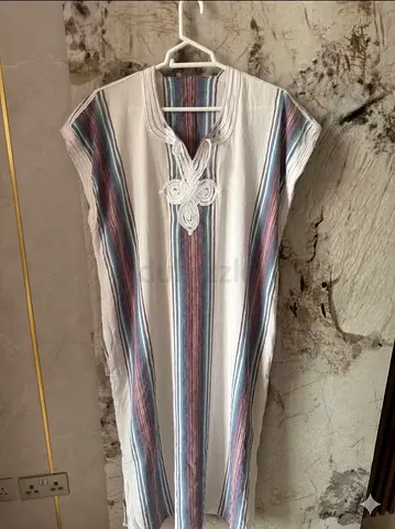 White moroccan dress 30 AED