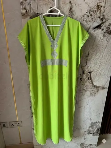 Green moroccan dress 30 AED