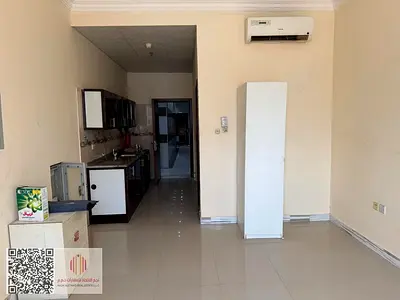 Studio for Annual Rent in Ajman – Al Jurf 3 A well-maintained studio for bachelors is available for annual rent in Al Jurf 3, Ajman, in an excellent l