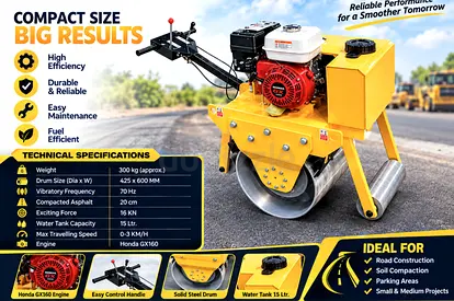 Single Drum Roller