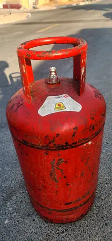 Used Red LPG Gas Cylinder - Single Unit