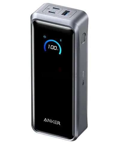 Anker Prime Power Bank, 26,250mAh 300W Fast Charging
3-Port Portable Charger, Two-Way Charging, TSA-