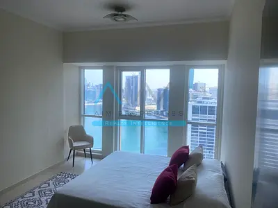 1 Bed Furnished | Burj Khalifa & Canal View / Business Bay