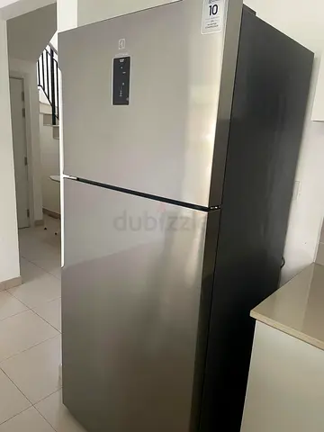 Electrolux Stainless Steel Top Freezer Refrigerator - Good Condition