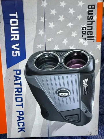 Bushnell Tour V5 Patriot Pack Golf Rangefinder - Good Condition