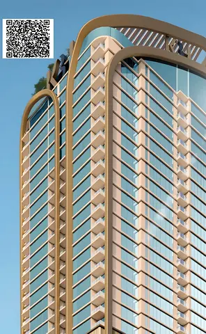 3BR Apartment for Sale in Al Watan Tower, Ajman Corniche | Only 10% Down Payment