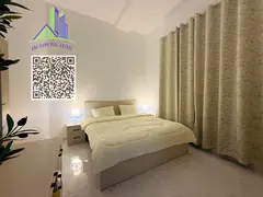 An exceptionally luxurious and upscale one-bedroom apartment with a living room, featuring brand-new
