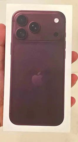 iPhone 18 Pro Max 256GB – Burgundy - Sealed