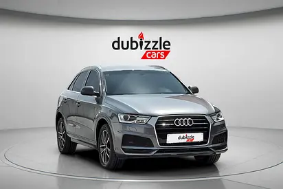 AED 721/month | 2017 Audi Q3 35 TFSI Quattro | GCC Specs | Ref#523795