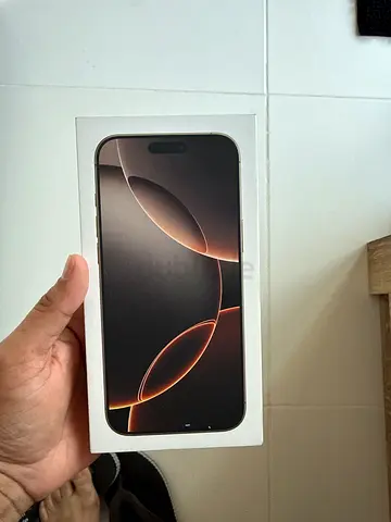iPhone 16 pro max 256gb Desert Titanium
