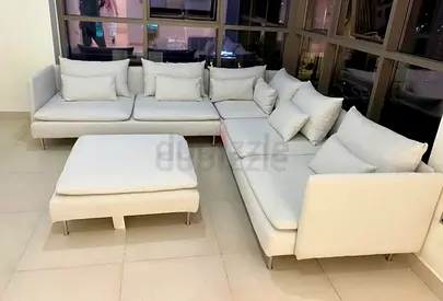 Looks Like a new IKEA Sodhremn corner l Shape sofa without footstool