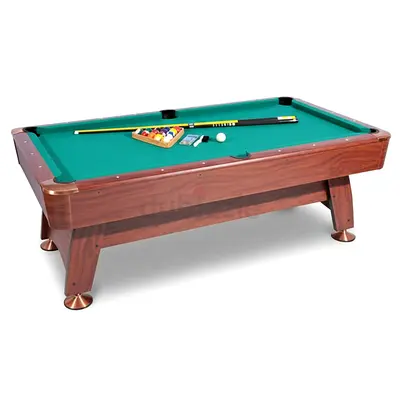 New Non-KD Billiard Table – Solid Hardwood Frame with Natural Slate Bed | 7 FT