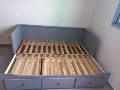 IKEA Hamnes day bed with 2 mattress and 3store drawers underneath is available excellent condition