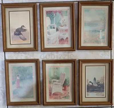 Hanging frames 6 nos (20 cm x 14 cm)