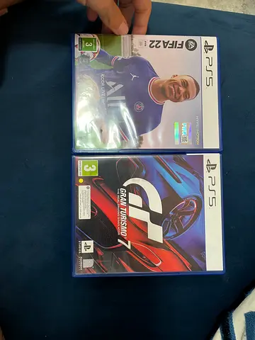 FIFA 22 & Gran Turismo 7 (PS5) - Like New Discs