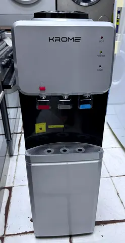 Krome Top Loading Water Dispenser,Hot, Cold&Normal Water, Floor Standing, Stainless Steel FREE DELIV
