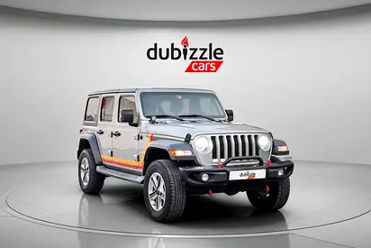 AED 1019/month | 2018 Jeep Wrangler Unlimited Sport | GCC Specs | Ref#523463