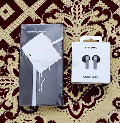Samsung s26 ultra black 256gb tdra new with warranty + included accessories