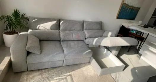Gray Color IKEA Eskilstuna Sofa bed
