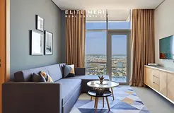 Elegant 1BR | Fully Furnished | High Floor | Panoramic Views
