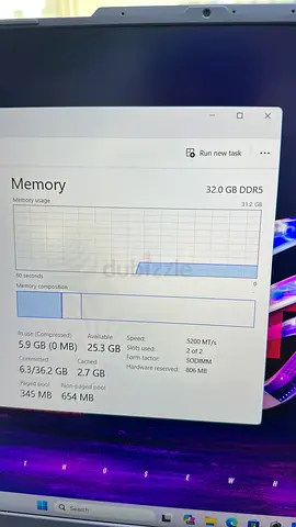 Windows PC with 32GB DDR5 RAM - Running (for parts or upgrade)