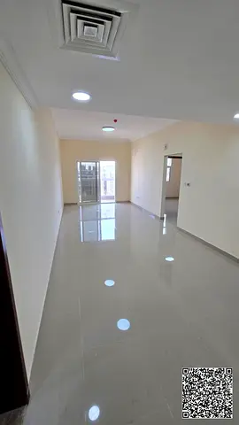 غرفة وصالة للإيجار في الجرف 3 بعجمان، أول ساكن، حمامان مع شاور، مساحة كبيرة جدًا وإطلالة مفتوحة،