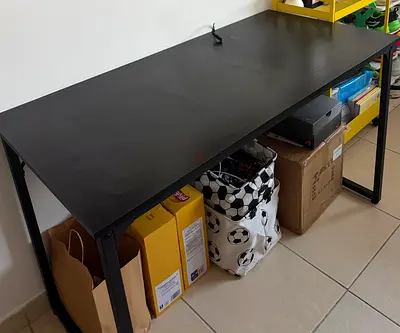 Study table and portrait for quick sale